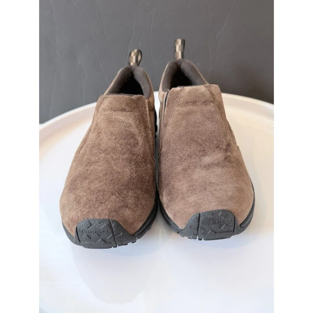Merrell Jungle Moc J65685 Men's 8 Brown Suede Slip On Comfort Shoes